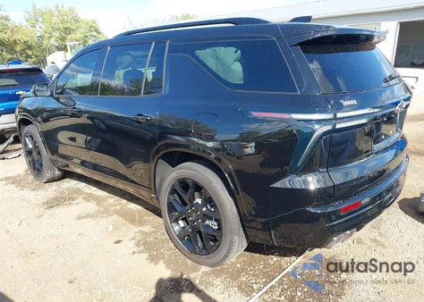 2025 Chevrolet Traverse Awd Rs из США, поврежденный, VIN 1GNEVLRS0SJ272582